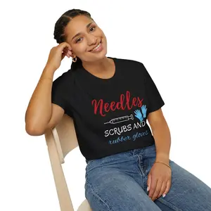 Needles, Scrubs, and Rubber Gloves T-Shirt