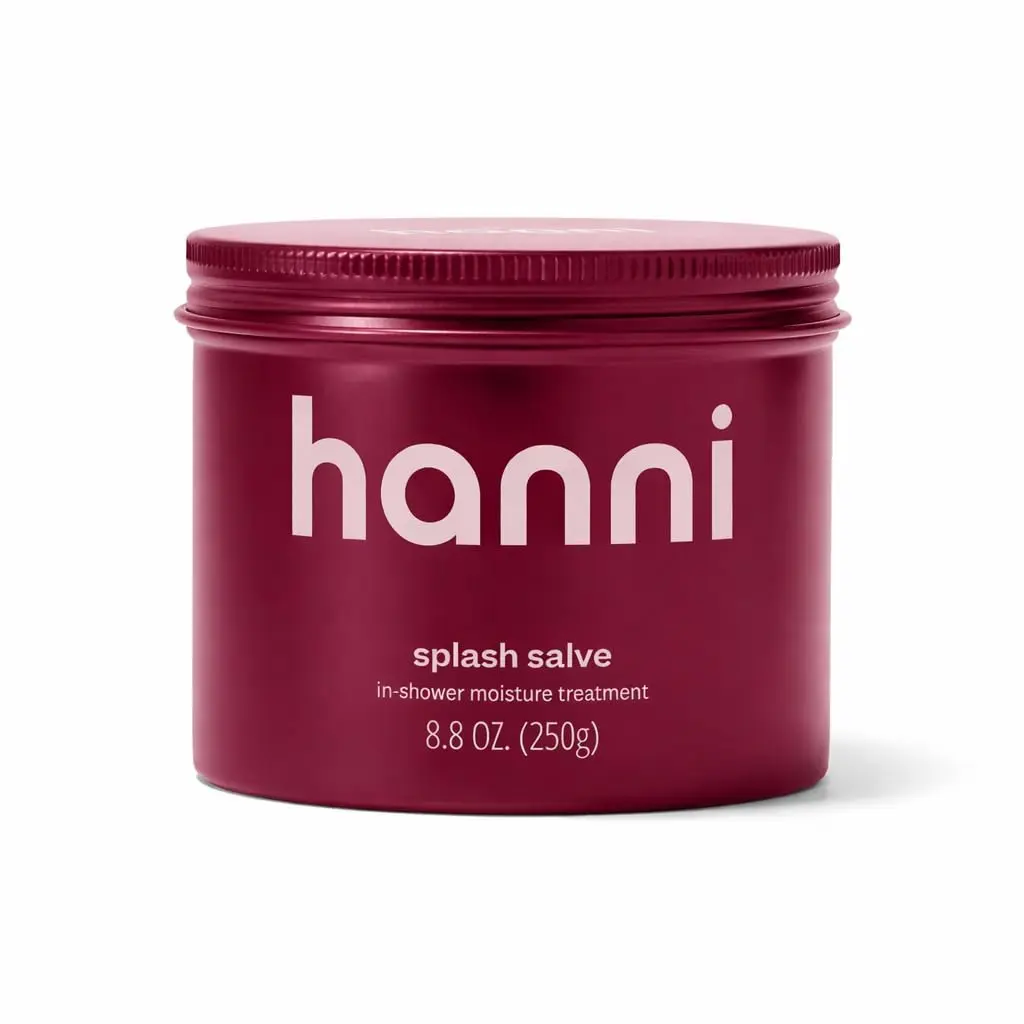HANNI Splash Salve In-Shower Body Moisturizer Treatment, 250 mL / 8.8 oz | Seals in moisture on wet skin, no post-shower lotion; vegan & cruelty-free