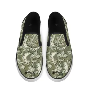 Floral Paisley Slip On Sneakers