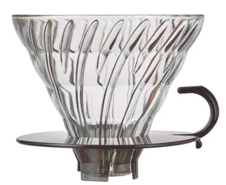 Hario V60 Glass Coffee Dripper 02 | 1-4 Cups | Heat-Resistant Glass | Japan