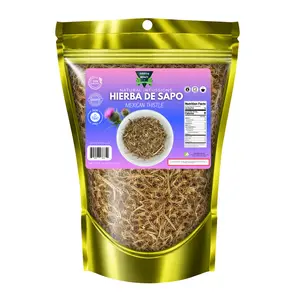 Green Royalty Traditional Unflavored Organic Hierba de Sapo Herbal Wellness Tea, 4oz (114g) Loose Leaf Beverage, Stand-Alone Bag, Premium Botanicals, 24-Month Shelf Life, US-Made Immune Support Tea for Adults