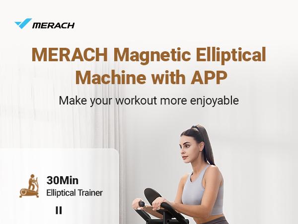 MERACH Elliptical Machines for Home Gym, 330lbs Compact Elliptical Exercise Machine with Hyper-Quiet Magnetic Driving System 16 Resistance Levels SpringStatements MERACH Elliptical Machines for Home Gym, 330lbs Compact Elliptical Exercise Machine with Hyper-Quiet Magnetic Driving System 16 Resistance Levels SpringStatements