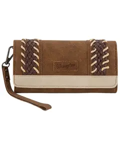 Wrangler Women's Women'S Whipstitch Wallet - Wg217-C018br