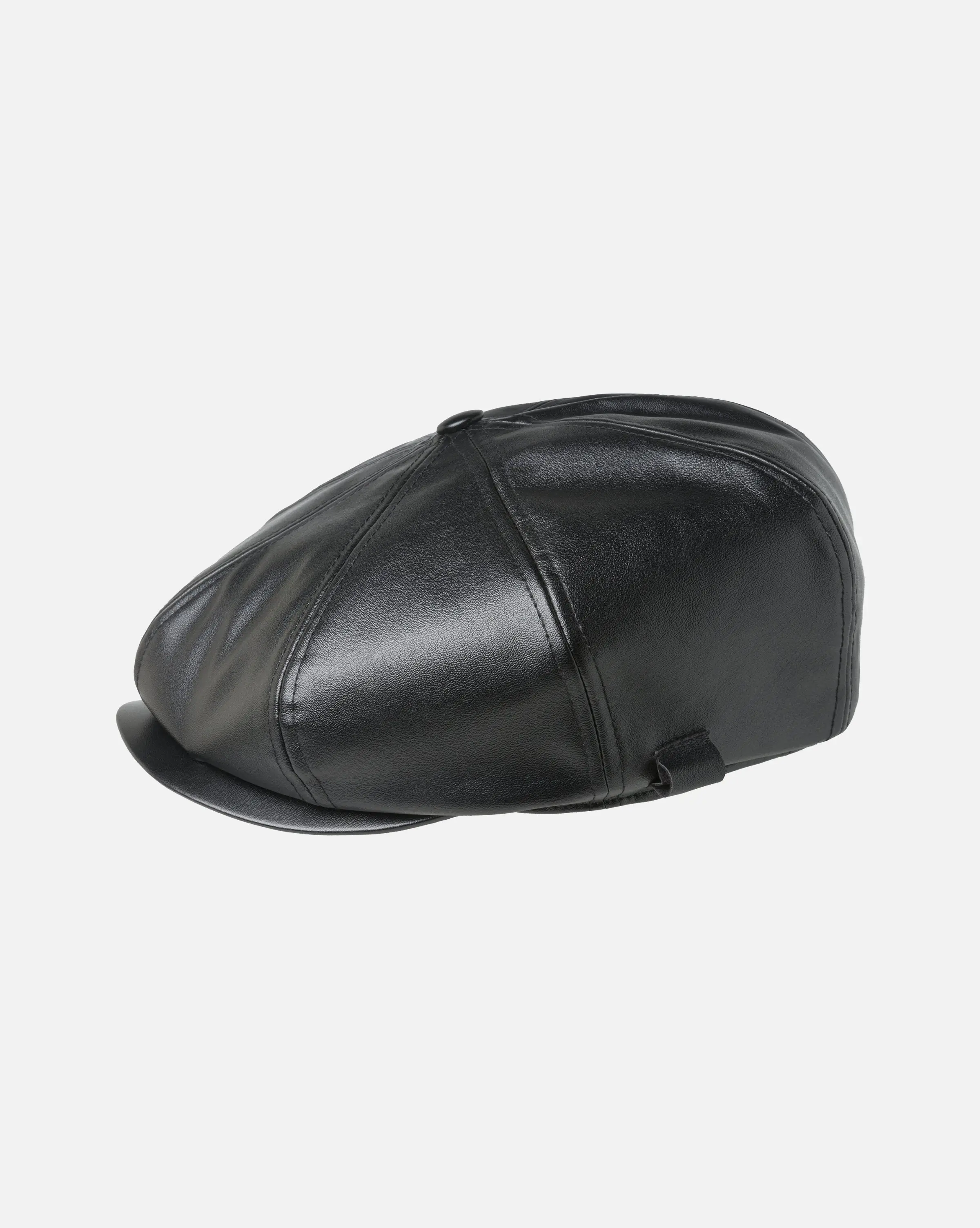 Faux Leather Cap Faux Leather Cap