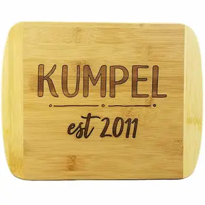 Block Last Name and Wedding Date Wooden Cutting Board (Thick) Custom Wedding Gift Engraved, Serving Tray | Meat, Vegetables, Cheese | Personalized Housewarming Gift, Shower