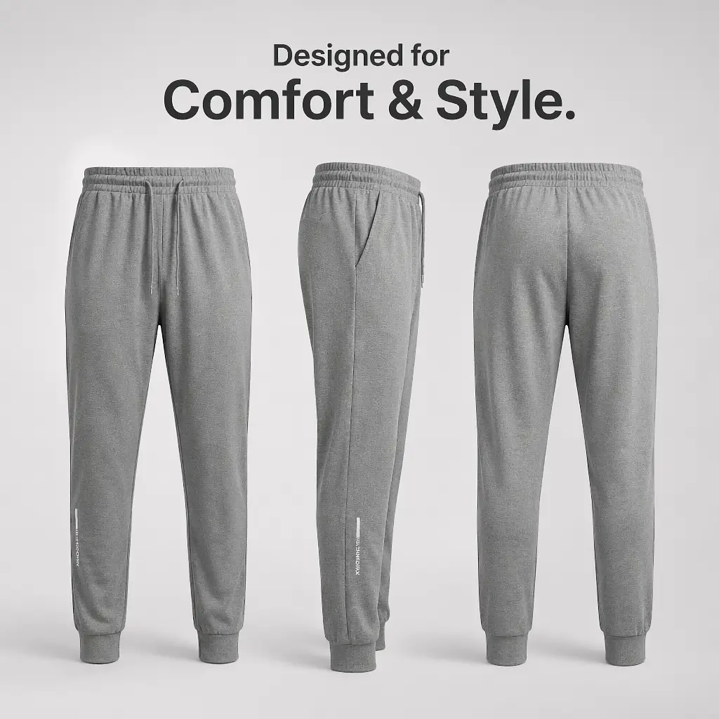 3-pack and 6-pack men's casual sports sweatpants, high elasticity and comfortable, black, gray, light gray, spring and autumn styles, versatile, loose-fitting, cuffed sweatpants, multi-colored casual pants, suitable for home fitness and running tiktokshop