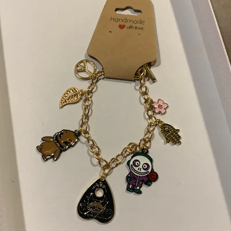 Ouija Oogie Boogie Charm Bracelet