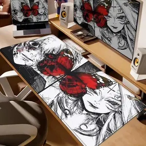Gaming Accessories Mouse Pad Tokyo Ghoul Mousepad Anime Cartoon Mouse Mat Mause Pad Keyboard Computer Gamer Desk Mats