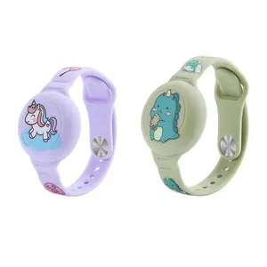 Apple Airtag Protective Case, Childproof Apple Anti-Loss Tracker Wristband, Durable & Secure Design, Perfect Fit for Kids