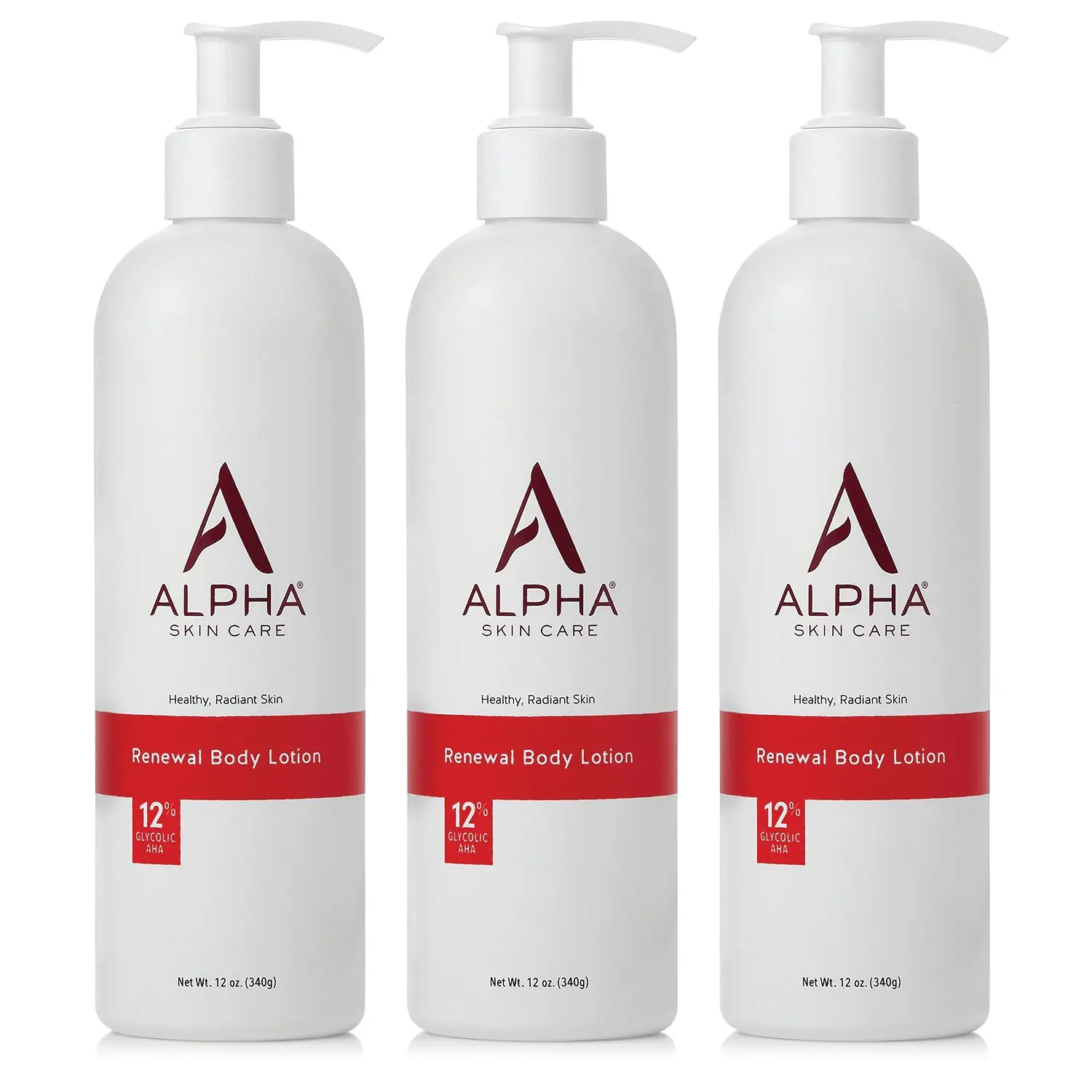 Body Lotion 12% Glycolic AHA | 3-pack