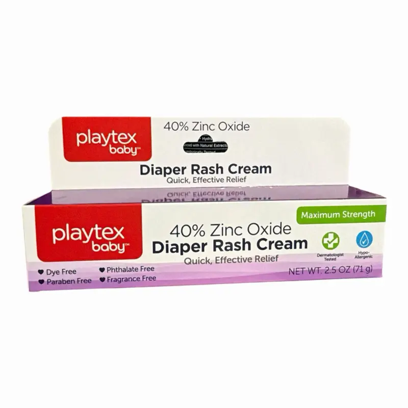 Rash cream zinc oxides quick effective relief