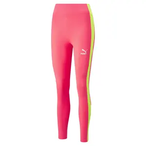 PUMA Womens Summer Squeeze High Waisted Athletic Leggings Casual - Pink
