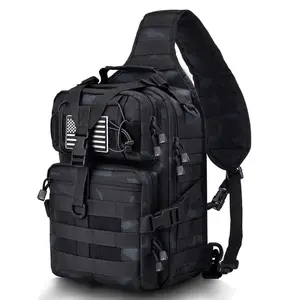 Tactical Sling Bag Pack Military Rover Shoulder Sling Backpack EDC Molle Assault Range Bag