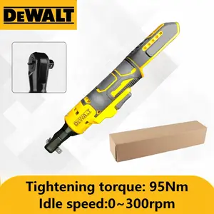 DEWALT DCF512 3/8" Power Ratchet for Car Maintenance & Tight Spaces Cordless Electric Wrench High Torque Variable Speed LED Light