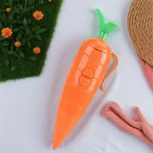 2026 New 60-Second Voice Recorder with Playback & Audio Recorder Pen - Cute Carrot-Shaped Recorder Device, Smooth-Writing Ballpoint Pen - Fun & Creative Gift for Kids, Students, Teachers