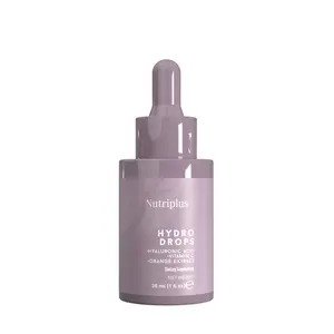 Nutriplus Hydro Drops - Hyaluronic Acid and Vitamin C, to boost skin elasticity, reduce wrinkles, and amplify natural glow - drink Supplement