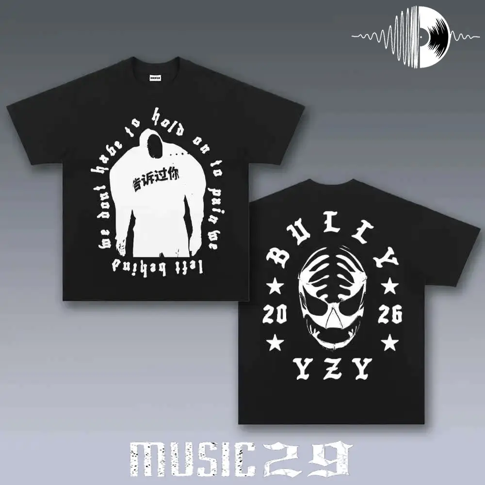BULLY 4.4.2 Vintage Music Graphic T-Shirt, Retro Concert Inspired Tee, Washed Streetwear Shirt, Unisex Music Fan Apparel, Classic Rock Style Tee, Oversized Graphic Shirt, Gift for Music Lovers