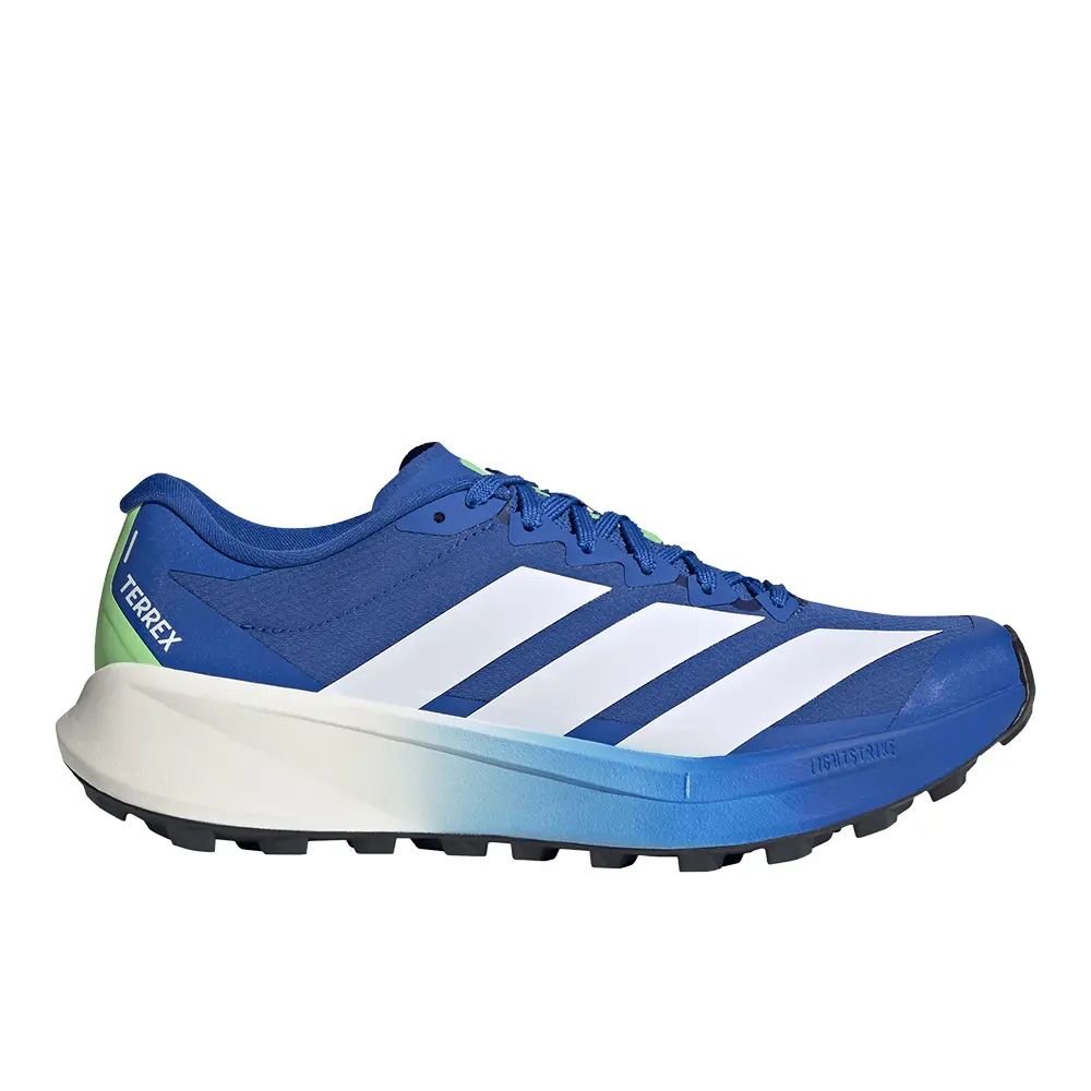 adidas Mens Terrex Agravic 4 Trail Running Sneakers Shoes - Blue