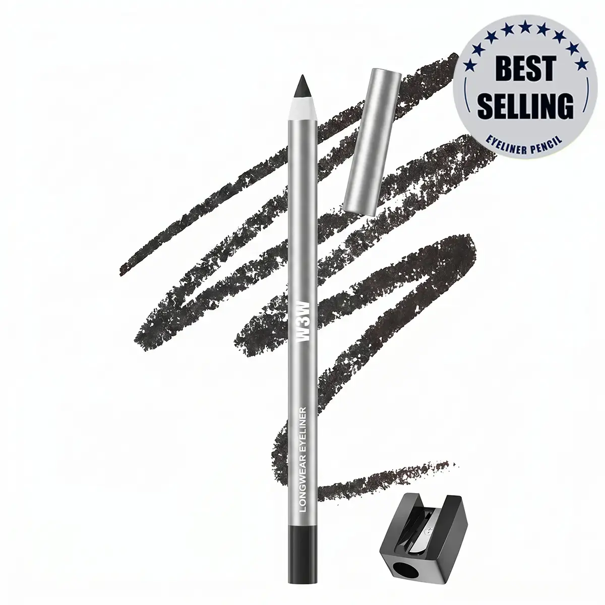 Waterproof Gel Eyeliner Pencil with Ultra Smooth Creamy Glide, Smudge Proof and Transfer Resistant Formula for Inner & Outer Lash Line Definition, Precision Winged Eye Makeup and Natural to Bold Everyday Beauty Looks. summerwins