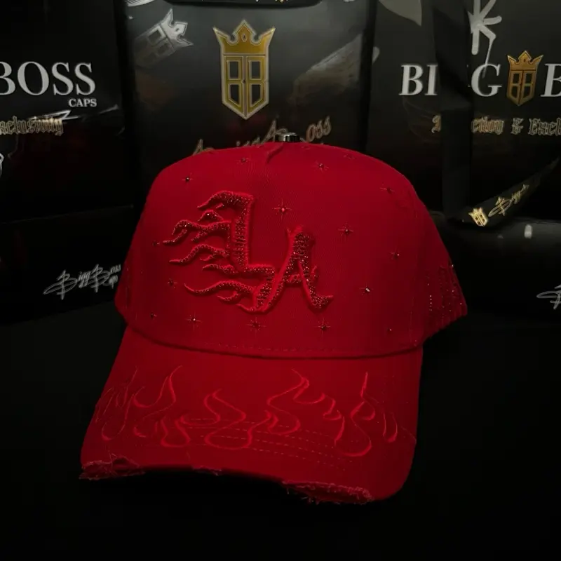 LA FLAMAS RED KLAN/ BIGG BOSS HATS
