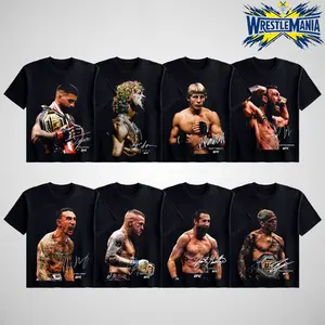 UFC Fighters Collection Tee, UFC Fighters Tshirt MMA Fan, UFC MMA Tee, UFC Champions Sports Shirt, Gift for Him Gift For Her