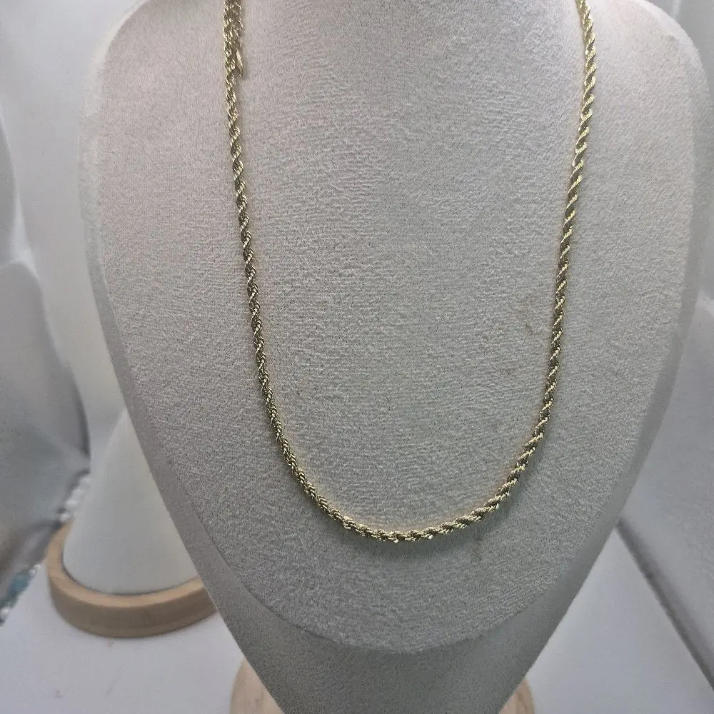 torsal chain plated gold 14k