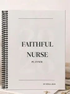 Faithful Nurse Planner 2026 (for Nursing students) - Physical copy