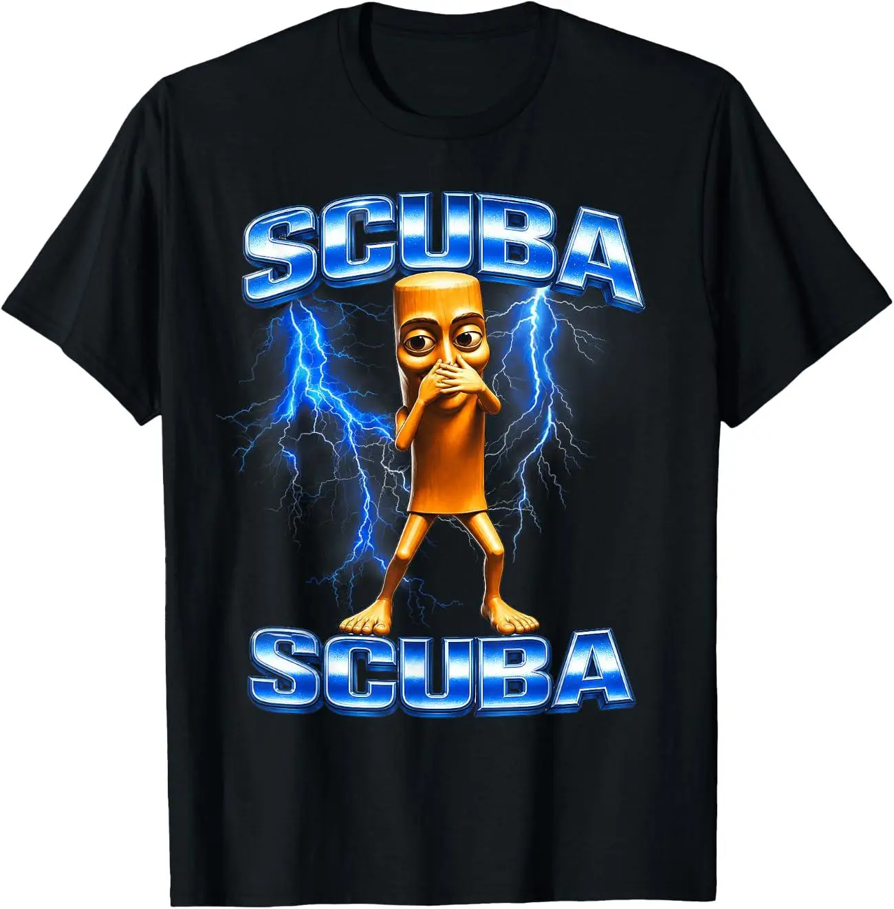 100% Premium Cotton graphic tees Scuba Dance Meme T-Shirt