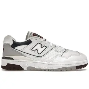 New Balance Men's 550 White Natural Indigo Burgundy, from StockX