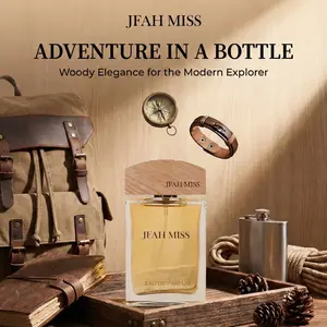 JFAH MISS Woody Perfume 50ml - Adventure in a Bottle Eau de Parfum for the Modern Explorer Woody Elegance Fragrance