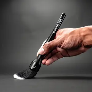 BLACKLINE Ultra-Soft Detail Brush Set for Precise Car Detailing