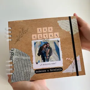 100 citas: Perfect dates for couples / 100 dates with you / beige version