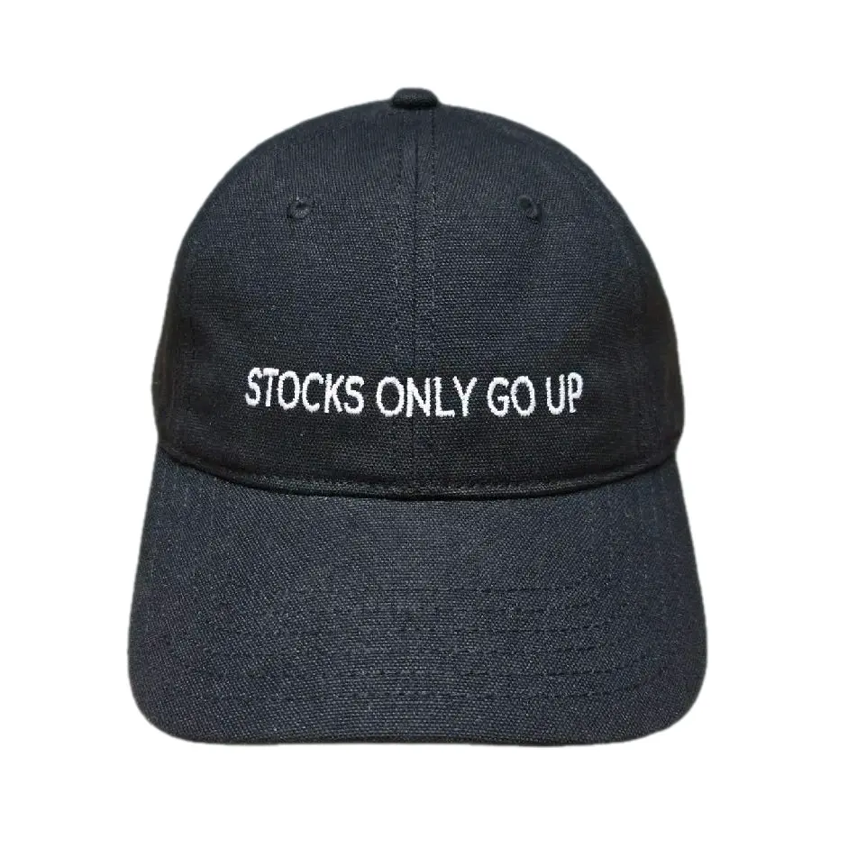 Stock Market Dad Hat Funny Hat Cotton Bullish Stock Hat One Size Fits All