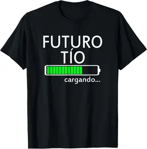 Futuro Tio Cargando Spanish Uncle Pregnancy Announcement T-Shirt