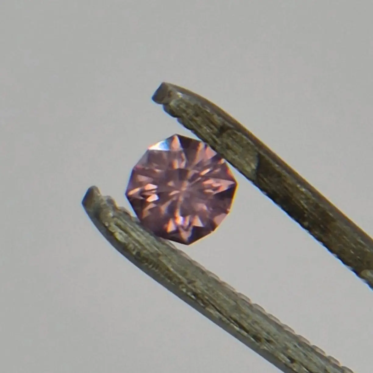 IGI Certified Brilliant Cushion Purple Zircon - 0.76 Ct
