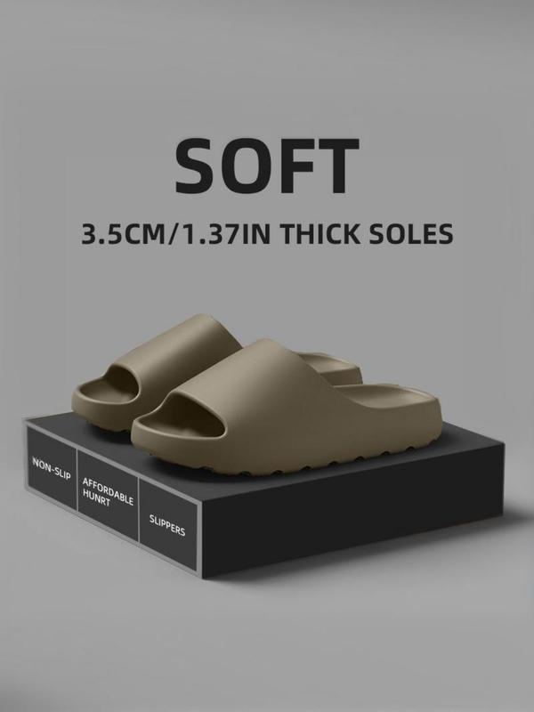 Men's Christmas Gift, Casual Outdoor Slippers, Non-Slip Eva Slides for All Seasons, Lightweight Comfort for Home & Leisure