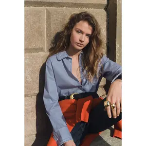 H&M Cotton poplin shirt