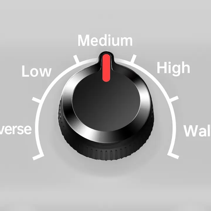 Mobility Scooter Replacement Part - Adjustable Speed Control Button, Fixed Point Mode Switch, PP Plastic for S3&S1 Mobility Scooters