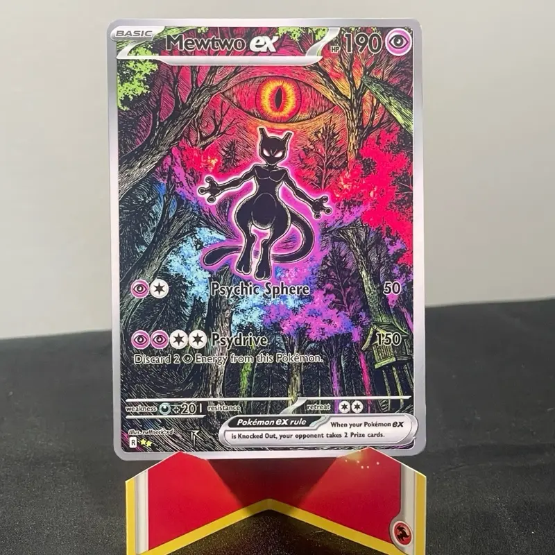 shadow mewtwo ex pokemon card Team Rocket's 231/182 this card is the perfect way to showcase your collection. Pokemon Dark Mewtwo Ex Custom