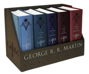 George R. R. Martin's A Game of Thrones Leather-Cloth Boxed Set - Paperback