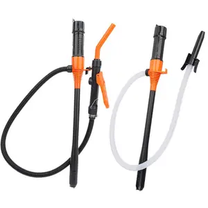 Portable High Flow Fuel Transfer Pump with Flow Control Nozzle, Long Battery Life, Ideal for Gasoline Oil Water Liquid Delivery, Battery Powered Pump