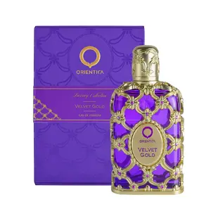 Luxury Collection Velvet Gold Eau De Parfum 2.7oz/80ml – Vanilla, Bergamot, Caramel, Rose, Gourmand, Violet, Patchouli, Musk, Animalic, Amber - Arabic Perfume for Men & Women