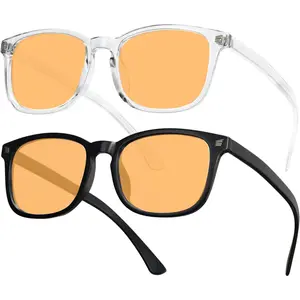 [2026]Blue Light Gaming Glasses Lightweight Eyeglasses For Men Women Fashion Glasses For DailyReading/Gaming/TV/Phones Design Protective Eyewear