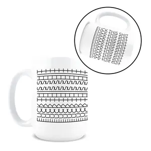 Hidden Message Mug, 15 oz Ceramic Sarcastic Coffee Mugs, FTS Hidden Message Coffee Cup, Funny Cups for Adults, Cool Gifts for the Office, Secret Swear Gifts