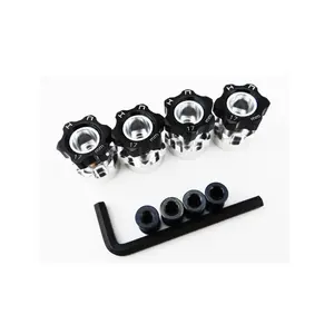 Hot Racing 12mm to 17mm Hex Hub Adapters – Wheel Conversion Set [HRAWH17HS01]