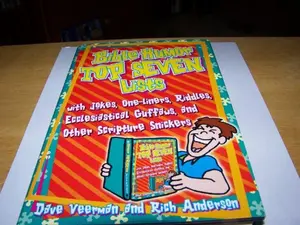 USED-Bible Humor Top Seven Lists with Jokes, One-liners, Riddles, Ecclesiastical Guffaws, and Other Scripture Snickers by David R. Veerman (Hardcover)
