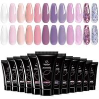 【Only Gel】12 Pcs Flexible Rose
