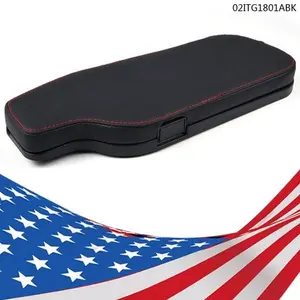 CROSSDESIGN Leather Center Flip Open Console Armrest Switch Fit For 13+ Scion FRS Subaru BR