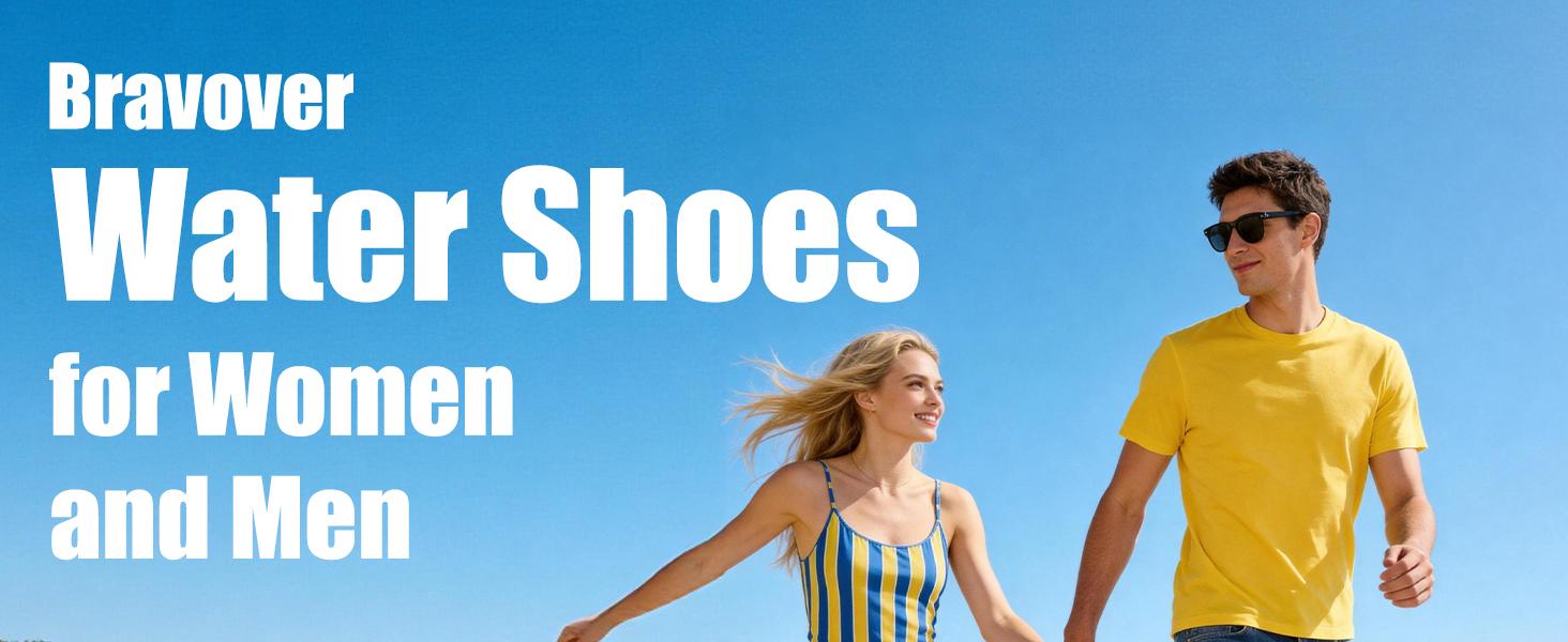 Quick Dry Barefoot Beach & Pool Shoes - Slip-on for Women & Men, Surf, Yoga & Water Sports