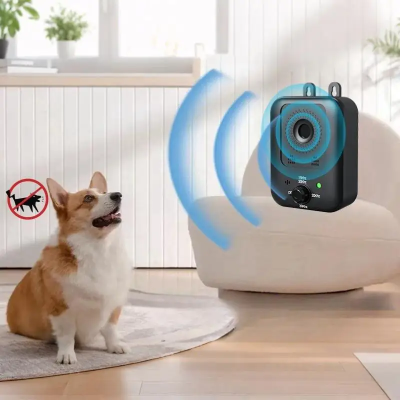 Anti Barking Device, Auto Dog Barking Control Devices with 3 Modes, Rechargeable Barking Dog Device, Stop Barking Dog Devices Safe for Indoor Outdoor